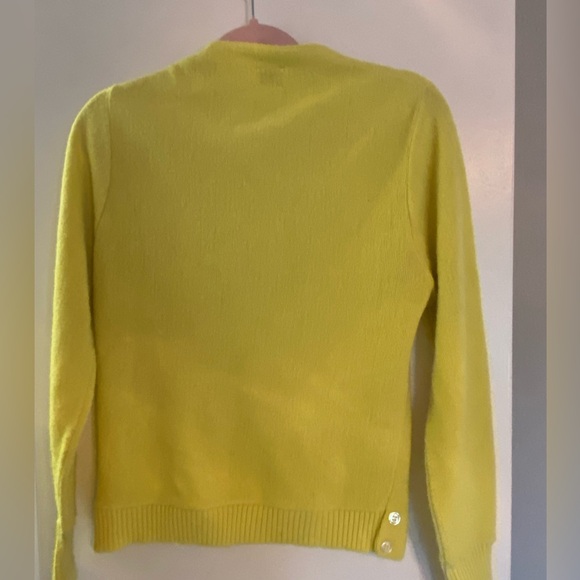 Vintage 60’s Haymaker Cardigan Chartreuse - Picture 5 of 6